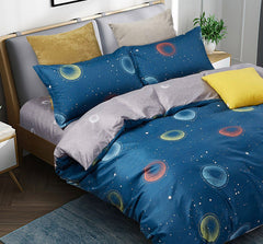 Bubbles King Size Quilt/Duvet Cover Set