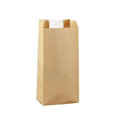 Takeaway Storage Baking Bread Bag Toast Food Packaging Bag Kraft Paper Bag Cowhide - 33X16X11CM