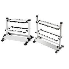 12/24 Hole Multi Functional Fishing Rod Holder Storage Rack Display Organizer - 12Holes