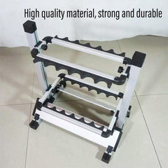 12/24 Hole Multi Functional Fishing Rod Holder Storage Rack Display Organizer - 12Holes