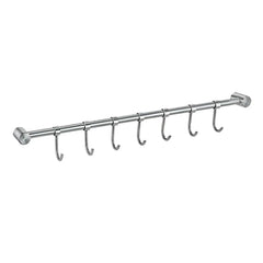 2PCS 304 Stainless Steel Bathroom Towel Hook Wall Mounted Clothes Kitchen Hanger