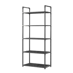 5Tiers Pot Storage Rack Pan Stand Saucepan Holder Cookware Organizer for Kitchen - White