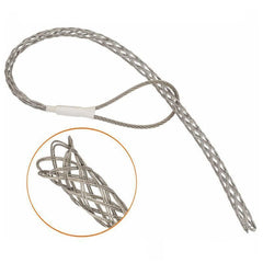 Stainless Steel Cable Pulling Sock Wire Grip Tool for NBN Telstra Ducting 6 Sizes - Yellow(20-25MM)