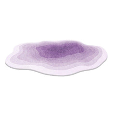 Shaped Cashmere Carpet Living Room Full Blanket Cloakroom Dressing Table - Pink