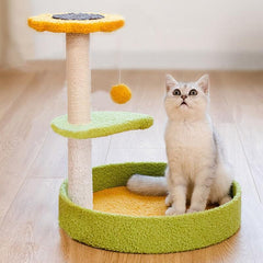 Cat Tree Scratching Tower Post Pet Climbing Board Scratcher Furniture Pet Toy