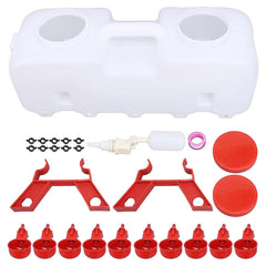 10L Chicken Poultry Automatic Drinking Tank Drinker Feeding Pot Water Dispenser