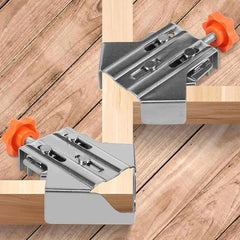 Angle Clamp Set 4pcs 90-Degree Adjustable L Shape Corner Woodworking Position - Closed style