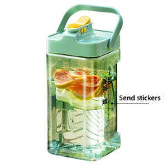 Large Capacity 3.5L Cold Water Kettle Home Use Beverage Dispenser Jug Mug - Green
