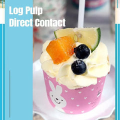 500pcs Colorful Cupcake Muffin Baking Cups Greaseproof Nonstick Paper Liners - Cupcake-500pcs-LSFTN