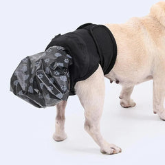 Dog Pet Portable Poop Collection Pants Outing Physiological Pants with Poop Bag - L