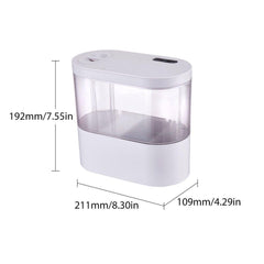 Mini Self-Circulating Desktop Fish Tank Eco-Friendly Creative Aquarium for Home - Pink