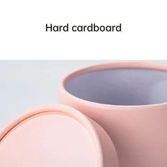 10pcs Clear Round Hug Bucket for Flower Arrangement Bouquet Packaging Supplies - Flower-Bucket-10pcs-Purple