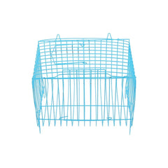 Small Bird Transport Collapsible Cage Travel Pet Carrier Portable Folding Cage - L