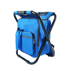 Portable Outdoor Folding Chair Oxford Small Stool for Fishing Camping Hiking - Green