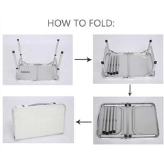 Portable Folding Table Outdoor Picnic Camping Barbecue Lightweight Travel Desk