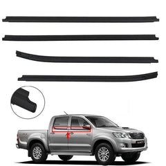 05-15 Toyota Hilux Double Cab Window Seals Rubber Weather Strip