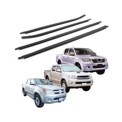 05-15 Toyota Hilux Double Cab Window Seals Rubber Weather Strip