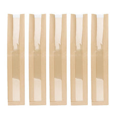 200PCS Transparent Food Greaseproof Bags French Bread Baguette Packaging Pouc - 35X11CM