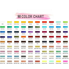 12-90 Watercolour Paint Set With Brush Painting Water Colour Kits - 90 Colours