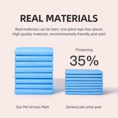 Bamboo Charcoal Deodorant Pet Pads Wholesale for Dogs Cats Fragrant - M-50PCS 45*60cm