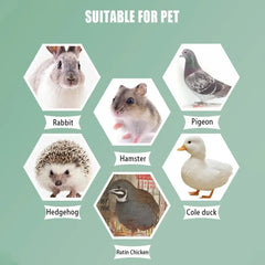 Rabbit Grass Nest Small Pet Breeding Hideout Natural Straw House For Hamster Use
