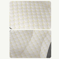 Ergonomic Contour Pillow Knitted Cotton Filling Neck Support for All Sleepers - 1PC