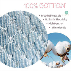 2pcs Breathable Pillow Set for Summer Comfort Soft for Home Use Sleeping Support