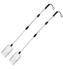 2pcs Long Handle Pet Litter Scoop Climbing Chicken Beach Scoop for Cats Dogs