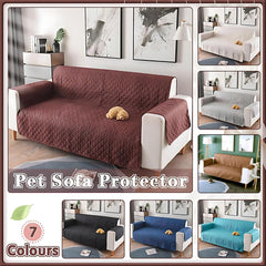 130X195cm Seater Pet Sofa Protector Cover Quilted Couch Covers Lounge Slipcover - Beige