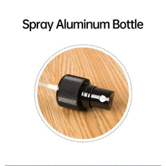 10pcs Travel Size Refillable Aluminum Spray Bottles Toner Cleaning Solution Mist - 10pcs-200ml