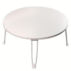 Small Foldable Computer Desk Portable Bed Table Round Home Office Laptop Stand