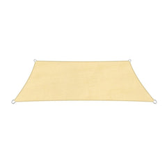 Outdoor Breathable Shade Sail Canopy Triangle Square Patio Garden Sun Shade - 3*6m（Rectangular）