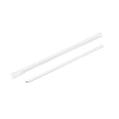 1000-2000pcs Colourful Paper Drinking Straws FOIL Metallic Party - Kraft-6*190mm 2000PCS