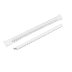 1000-2000pcs Colourful Paper Drinking Straws FOIL Metallic Party - Kraft-12*200mm 1000PCS