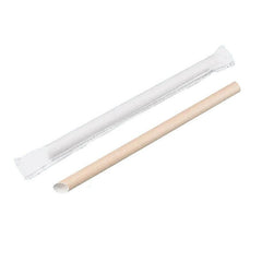 1000-2000pcs Colourful Paper Drinking Straws FOIL Metallic Party - White-6*190mm 2000PCS