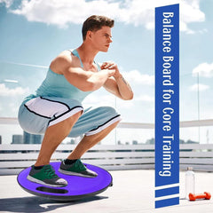Training Balance Board Yoga Fitness Pedal for Home Sensory Coordination Exercise