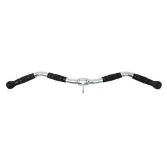 Cable Pulley Attachment Tricep Rope V Grip LAT Pull Down Gym Accessory - EZ Curl Pull-Down Bar