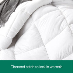 Woolcomfort Aus Made Merino Wool Quilt 500GSM 210x210cm Queen Size