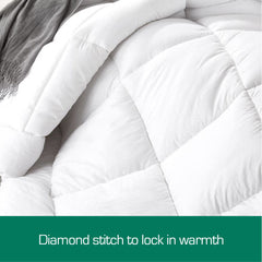 Woolcomfort Aus Made Merino Wool Quilt 700GSM 160x210cm King Single Size