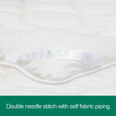 Woolcomfort Aus Made Merino Wool Quilt 700GSM 160x210cm King Single Size