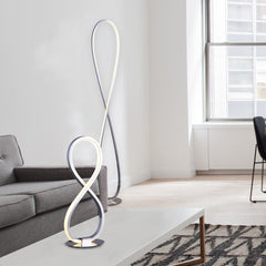 Infinite LED Table Lamp - Chrome
