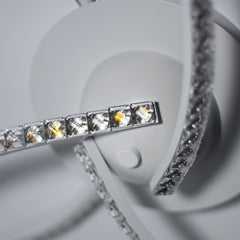 Irie Dimmable 3 Lights LED Ceiling Light - White
