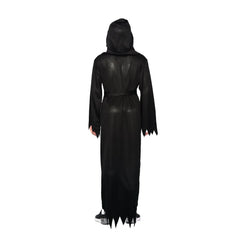 Scary Adult Glow in the Dark Party Costume Skeleton Reaper Halloween