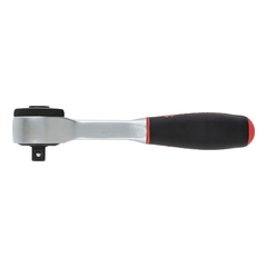 Wurth 3/8" Reversible Ratchet Wrench 360° Twist Handle Chrome Vanadium 175mm DIN 3122