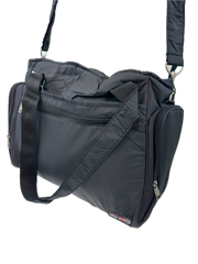 FIB Baby Nappy Bag Diaper Maternity Milk Mummy Changing Travel Tote - Black