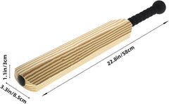 Kids Soft Foam Sturdy Cricket Bat & Ball Set 58cm Backyard Beach Sports Toy Kit