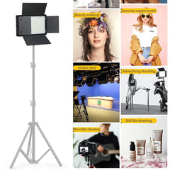 HridZ u600rgb RGB LED Video Light – Dimmable Bi-Color, Adjustable RGB, Remote-Controlled Studio Light for Photography, YouTube, Vlogging, and Video Recording