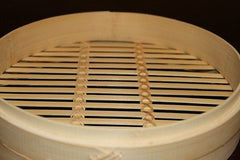 8 Inch Bamboo Steamer Set-2 Steamer Baskets With 1 Lid