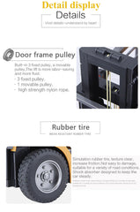 Huina 1/10 RC 8CH ForkLift Excavator Industrial Construction Engineering Vehicle Truck Kids Toys alloy