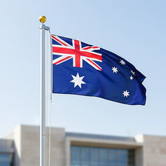 6.0m Flag Pole Full Set / Kit w Australian Flag